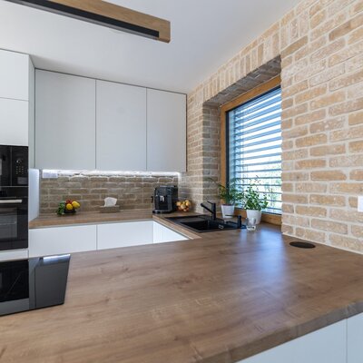 Tehlový obklad Washington v interiéri