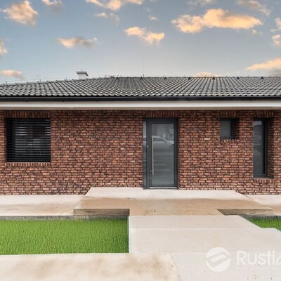 Tehlový obklad Autumn na fasáde rodinného domu