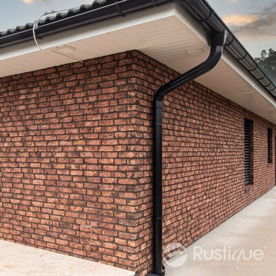 Tehlový obklad Autumn na fasáde rodinného domu