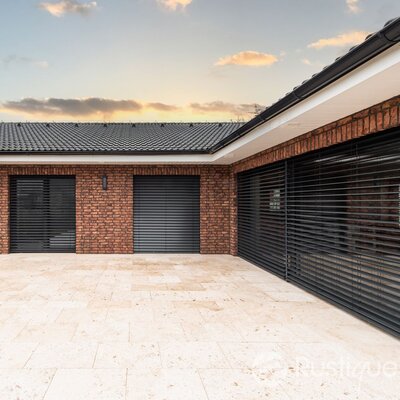 Tehlový obklad Autumn na fasáde rodinného domu