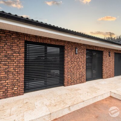 Tehlový obklad Autumn na fasáde rodinného domu