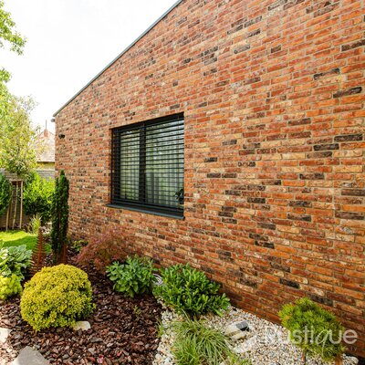 Tehlový obklad Castello na fasáde rodinného domu