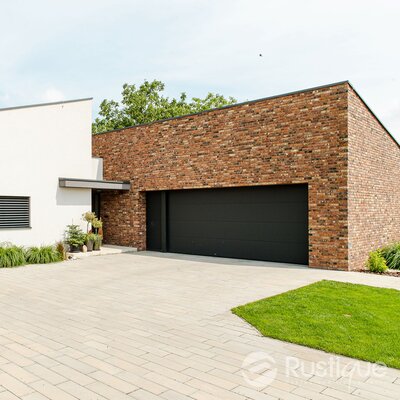 Tehlový obklad Castello na fasáde rodinného domu