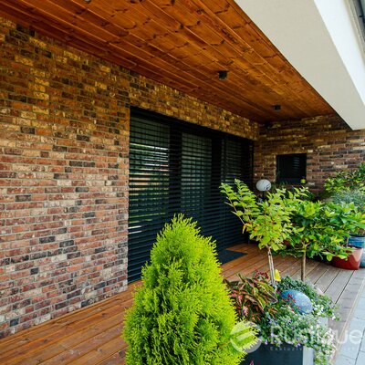 Tehlový obklad Castello na fasáde rodinného domu