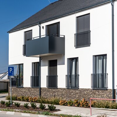 Nevado Rood tehlový obklad na fasáde