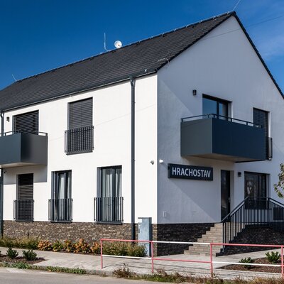 Nevado Rood tehlový obklad na fasáde