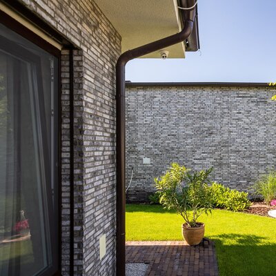 tehlový obklad rainbow snowdust economy na rodinnom dome